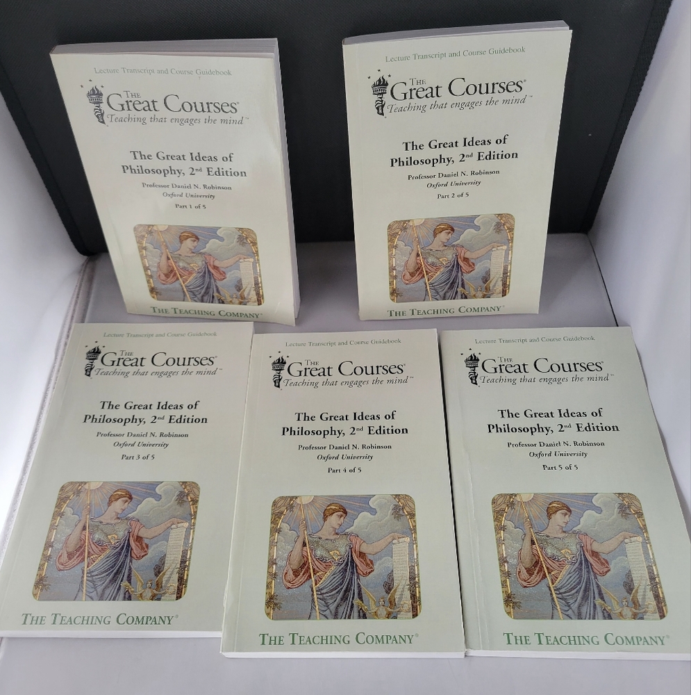 The Great Courses - Great Ideas of Philosophy, 2nd ED Parts 1-5 Lecture booklets